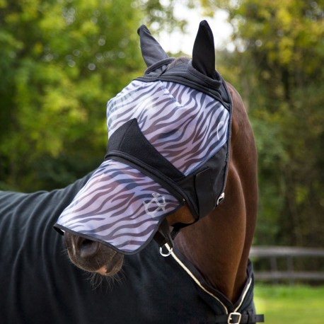 horze-zebra-fly-mask